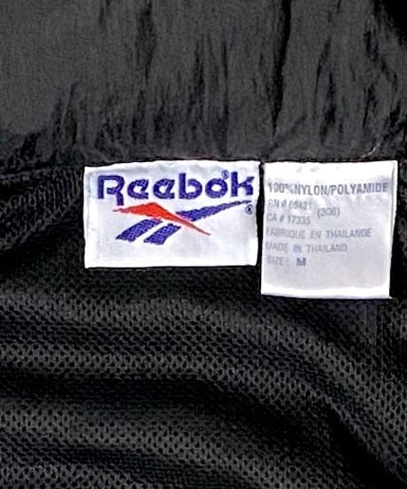 90's Reebok nylon jacket.