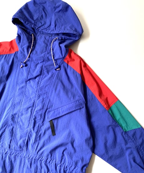 80's Eddie Bauer nylon anorak parka jacket.