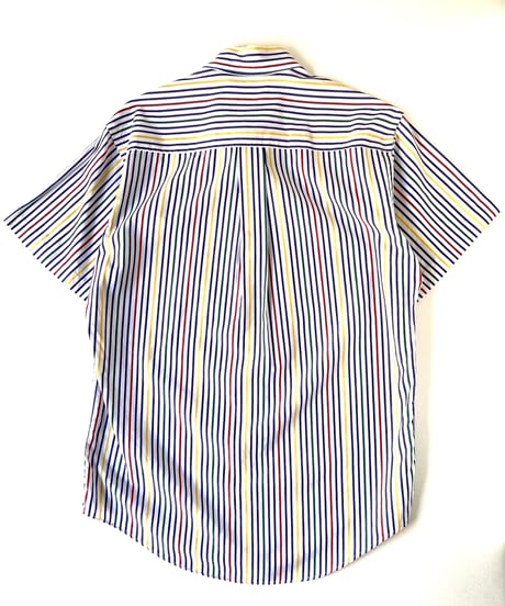 90's L.L.Bean stripe pattern shirt.