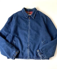 90's L.L.Bean padding denim jacket.