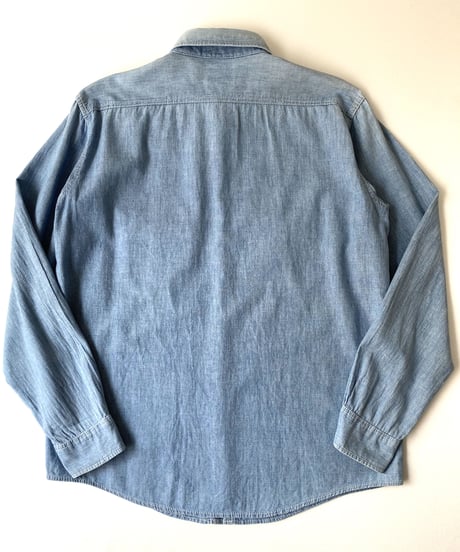 70's OSHKOSH chambray shirt.