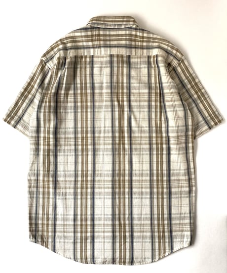 90's L.L.Bean plaid shirt.