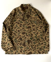70's CALIBER camouflage pattern jacket.