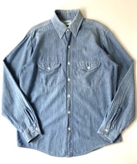 70's OSHKOSH chambray shirt.