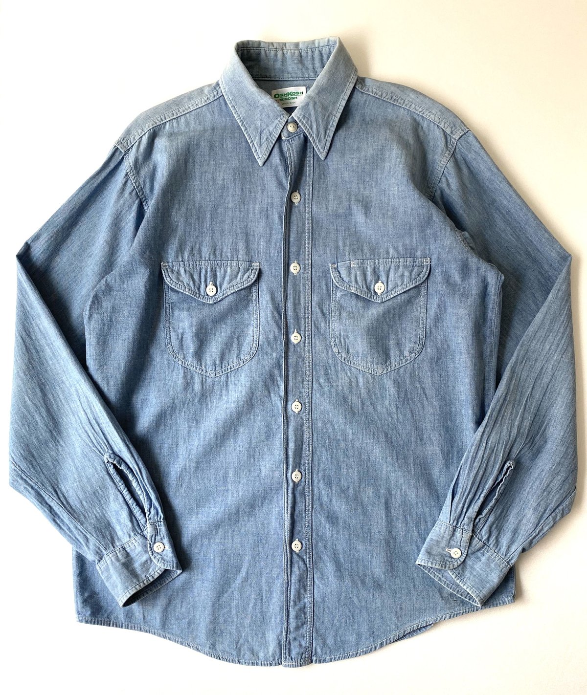 70's OSHKOSH chambray shirt. | gimmick