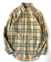 90's GAP plaid shirt.