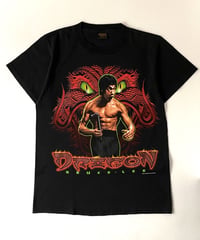 90's BRUCE LEE printed tee.