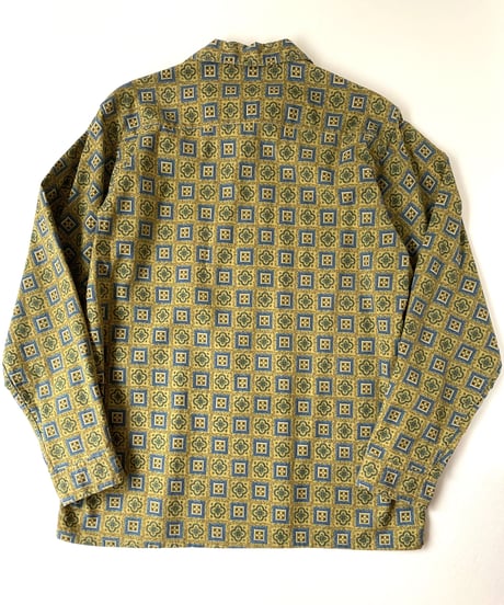 60's Care Free by Ascot open coller box shirt.