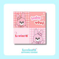 ララヴィヴィハンドタオル-OFFICIAL GOODS-