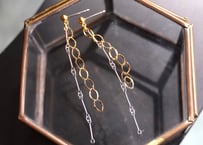 チェーン　コンビピアス （ループ