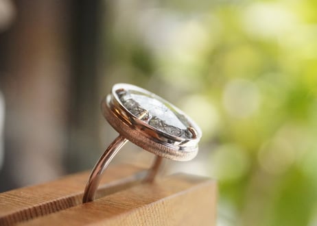 トルマリンインクォーツ　 SILVERリング