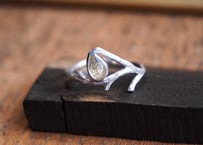 ルチルクォーツ　BranchSilverRing