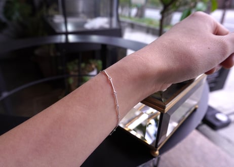 silverブレスレット