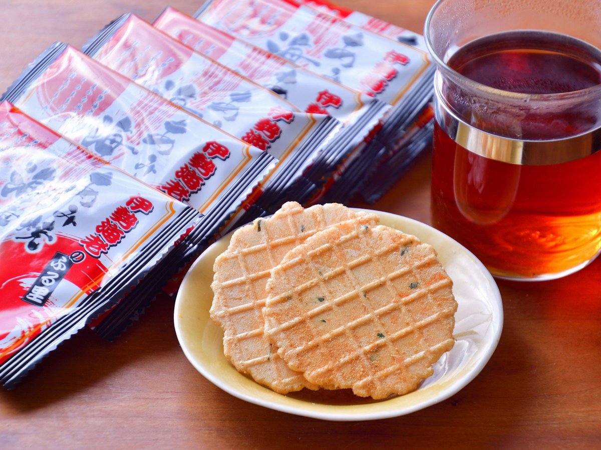 美し国伊勢志摩 あみ焼き海老せんべい 2枚入り×8袋 | JU-BEI.STORE
