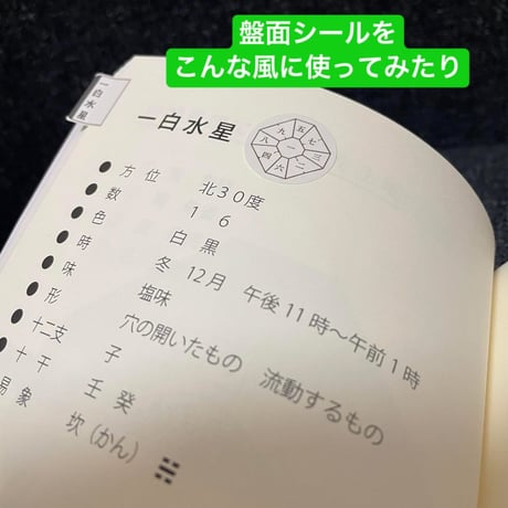 九星インデックスシール