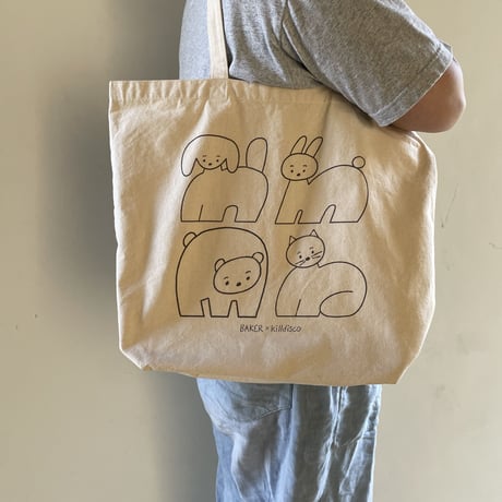 BAKER×killdisco BIG ECO BAG