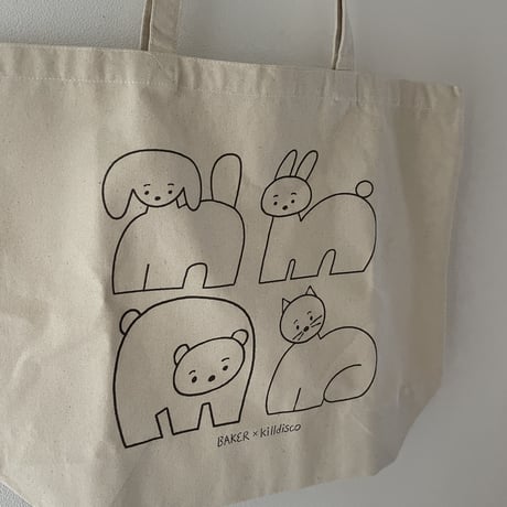 BAKER×killdisco BIG ECO BAG