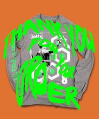 『Return to Planet 108』LONG-SLEEVE "HEATHER GRAY"