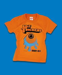 『KROVVY GRASS』KIDS T-SHIRT”ORANGE"