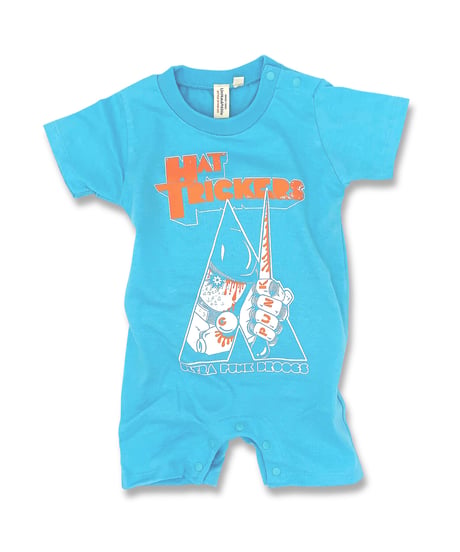 『ZLEX』BABY ROMPERS"AQUA BLUE"