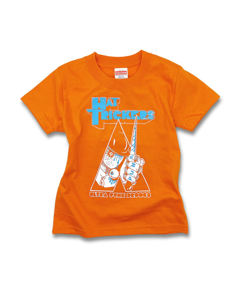 【KIDS用】LESQUE ORANGE 7.375”【新品送料込】 ZLEX』KIDS T-SHIRT”ORANGE