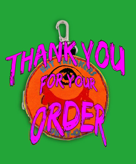 A.F.P.×HAT TRICKERS・DIY CIRCLE POUCH『PUNKY-Oi!』A-TYPE