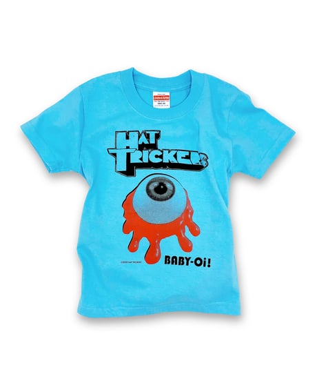 『KROVVY GRASS』KIDS T-SHIRT”AQUA BLUE"