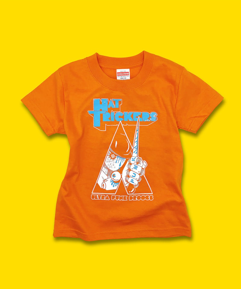 【KIDS用】LESQUE ORANGE 7.375”【新品送料込】 ZLEX』KIDS T-SHIRT”ORANGE