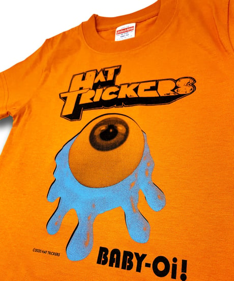 『KROVVY GRASS』KIDS T-SHIRT”ORANGE"