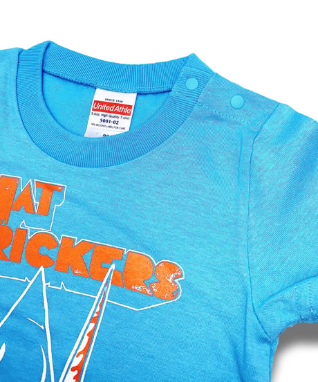 『ZLEX』KIDS T-SHIRT”AQUA BLUE"