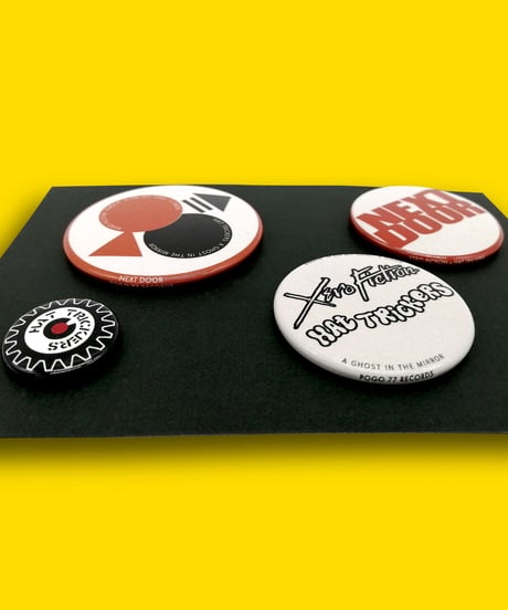 XERO FICTION×HAT TRICKERS『NEXT DOOR』BADGES SET-B