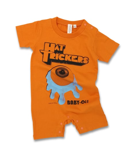 『KROVVY GRASS』BABY ROMPERS"ORANGE"