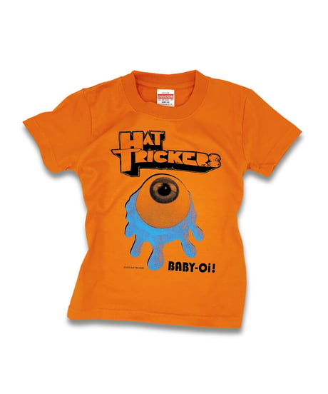 『KROVVY GRASS』KIDS T-SHIRT”ORANGE"