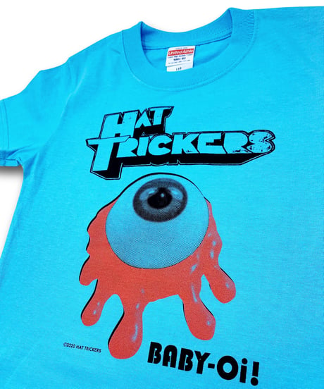 『KROVVY GRASS』KIDS T-SHIRT”AQUA BLUE"