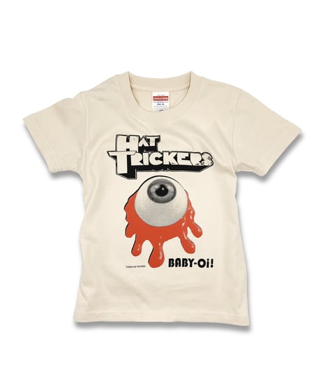 『KROVVY GRASS』KIDS T-SHIRT”NATURAL"