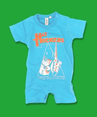 『ZLEX』BABY ROMPERS"AQUA BLUE"