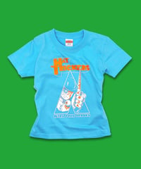 『ZLEX』KIDS T-SHIRT”AQUA BLUE"