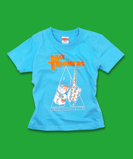 『ZLEX』KIDS T-SHIRT”AQUA BLUE"