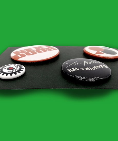 XERO FICTION×HAT TRICKERS『NEXT DOOR』BADGES SET-A