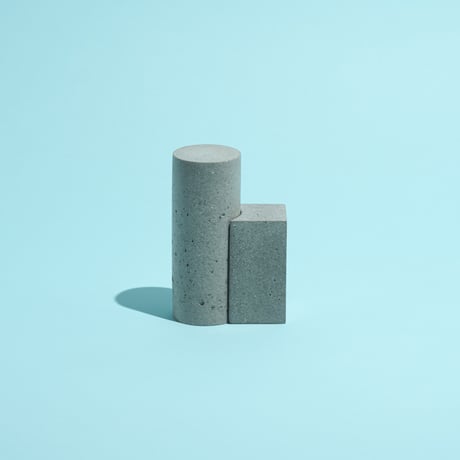 "YOHEI KIKUCHI" Pillar / Kaku - gray&gray/グレー&グレー