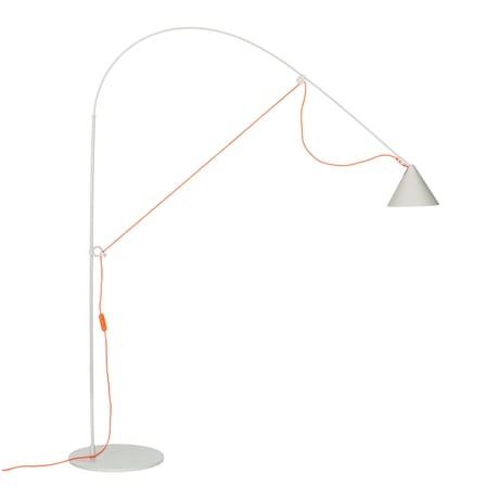 " Midgard licht " AYNO L Floor Lamp - SILK GREY