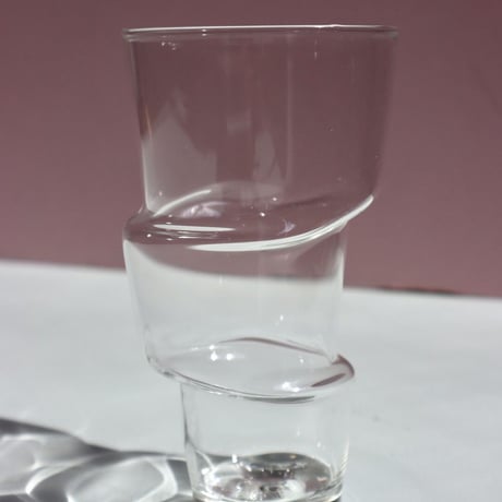 " Laurence Brabant " Decales Glass Tumblers - Large -