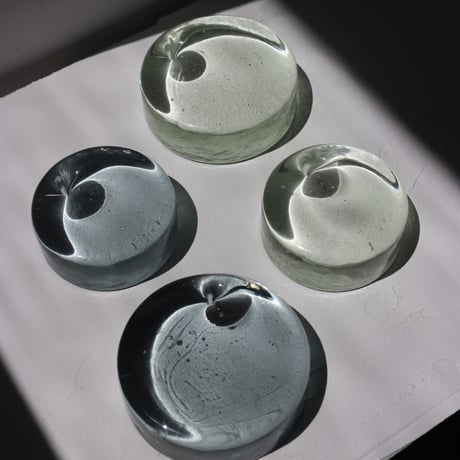 "Wa/ter" INCENSE STAND 75φ -blue gray