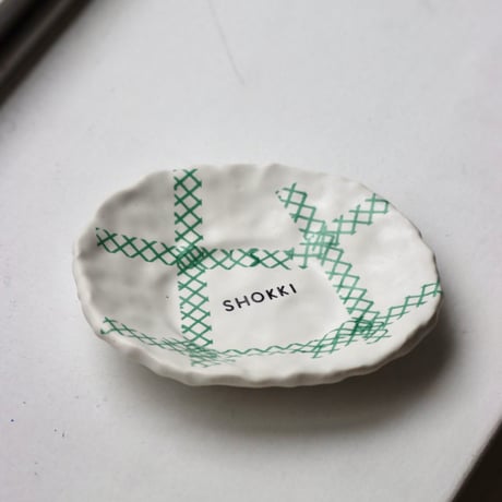 "SHOKKI" Plate - S - pattern