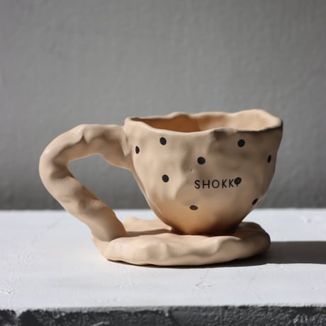 "SHOKKI" Mug - M - pattern