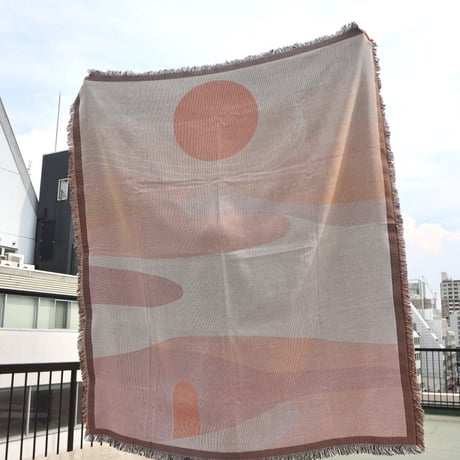 "Buhlaixe  Studio" Burnt  Sun Blanket