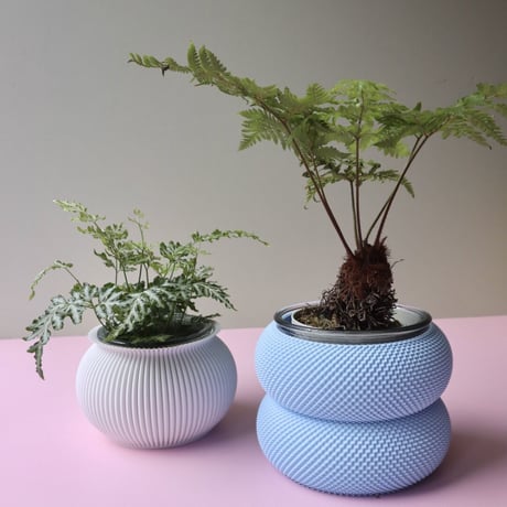 "Sheyn." Dorn 253g 1c Planter - Faded Denim -