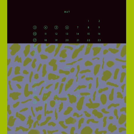 " ASENDADA " 2026 CALENDAR / カレンダー - A2