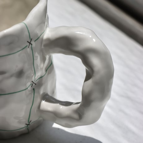 "SHOKKI" Mug - M - pattern
