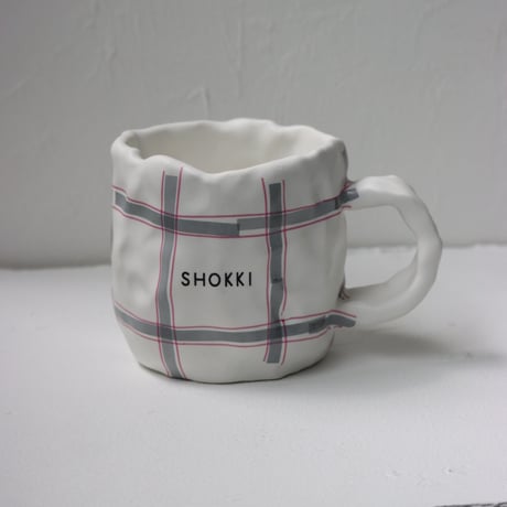 "SHOKKI" Mug - M - pattern